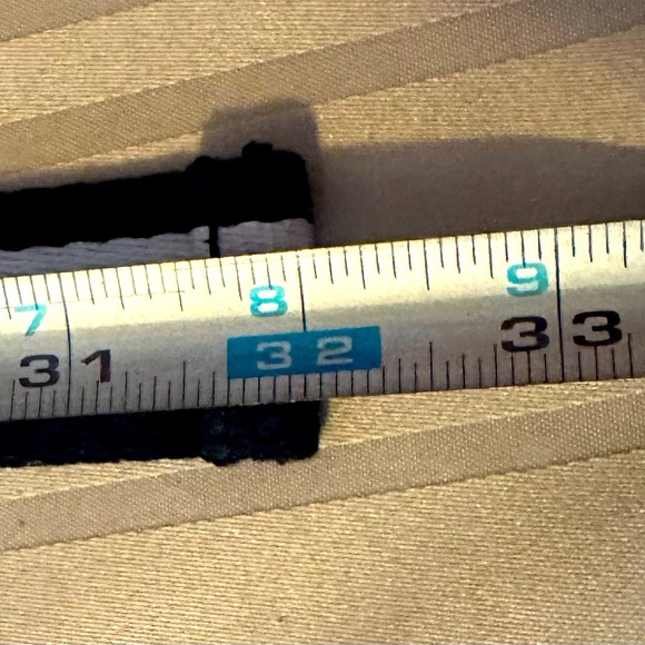 EUC Polo belt 32” made with navy blue and white cotton material. - Picture 2 of 3